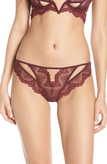 Thistle & Spire KANE CUTOUT LACE THONG
