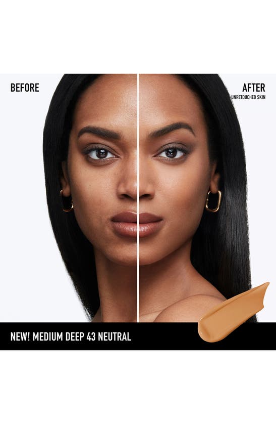 Bareminerals ® Barepro 24hr Wear Skin-perfecting Matte Liquid Foundation Mineral Spf 20 Pa++ In Medium Deep 43 Neutral