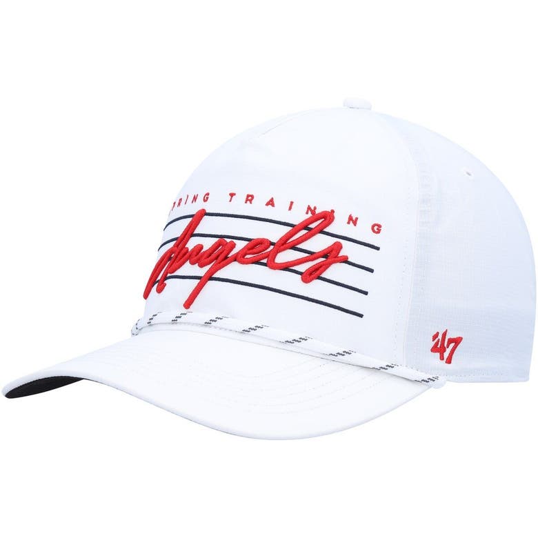 47 Brand Adult Los Angeles Angels City Connect Downburst Hitch Adjustable  Hat