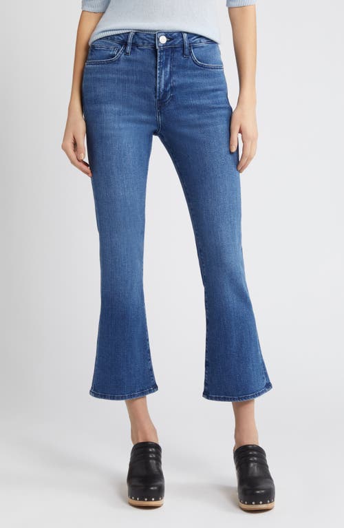 FRAME Le Crop Mid Rise Mini Boot Jeans at Nordstrom,