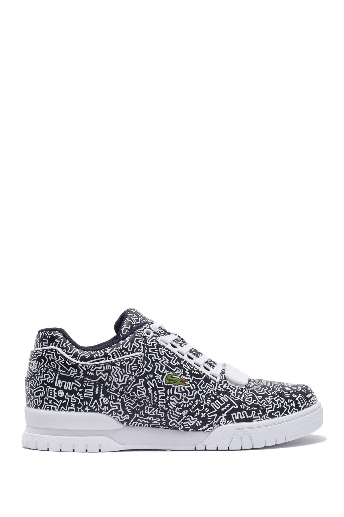 lacoste x keith haring sneakers