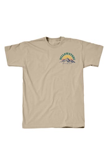 Tsc Miami Yellowstone Graphic Print T-shirt In Neutral
