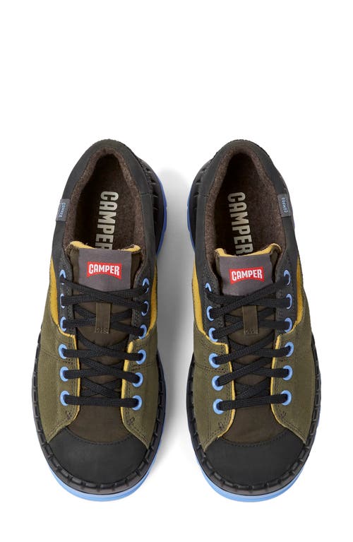 Shop Camper Teix Hiking Sneaker In Olive Green/blue