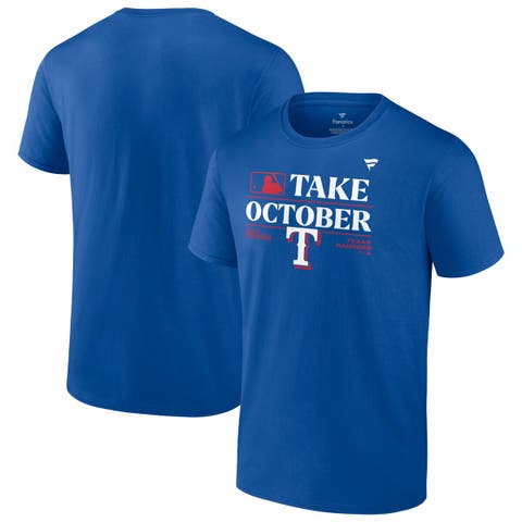 Men's Royal Texas Rangers Flip Mode Long Sleeve T-Shirt