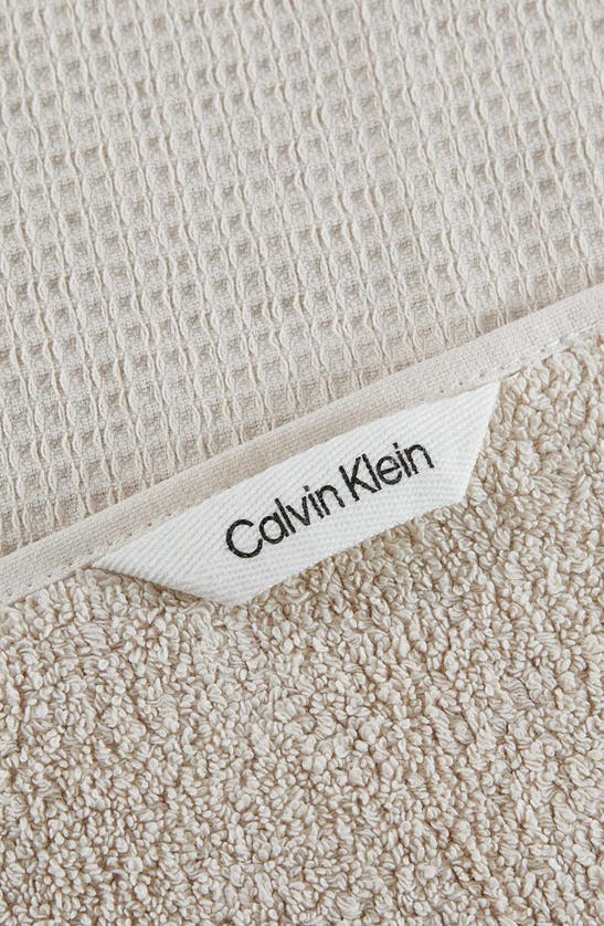 Calvin Klein Eternity Cotton Bath Essentials In Off White