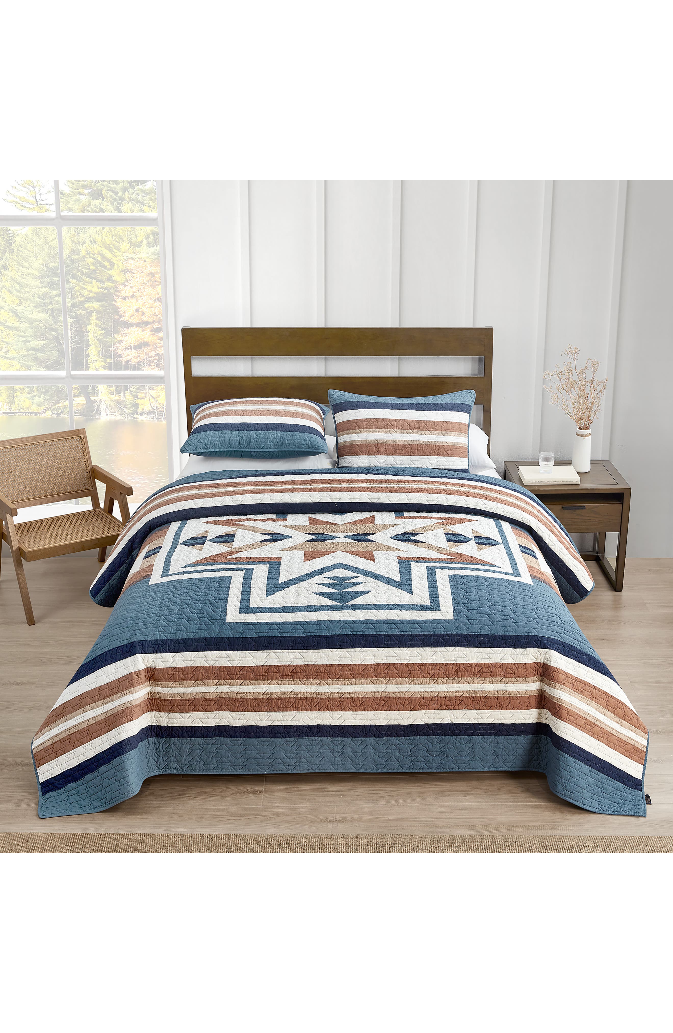 Pendleton Silver City Reversible Quilt & Sham Set Nordstrom