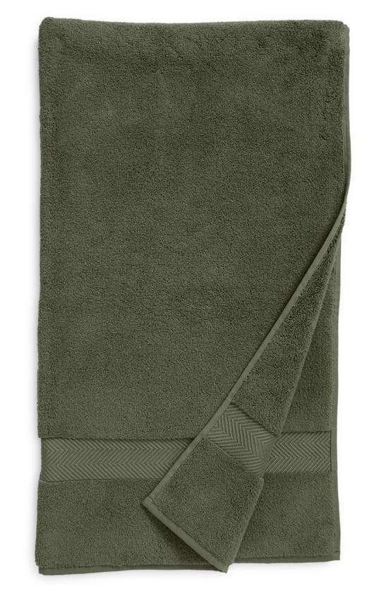 Nordstrom Hydrocotton Bath Towel In Olive Arrowwood