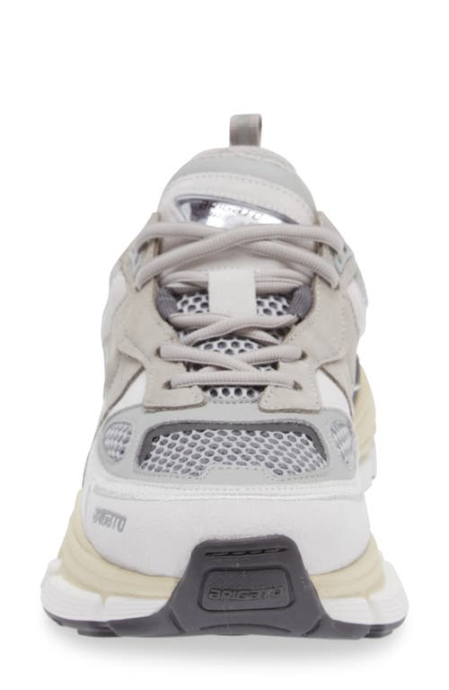 Axel Arigato Marathon Sphere Runner Sneakers In Light Grey/grey