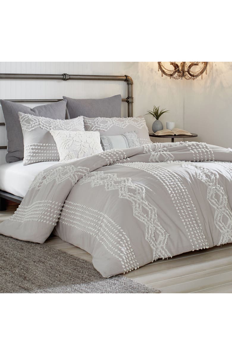 Peri Home Cut Geo Comforter Sham Set, King Comforter Too Small For King Bed