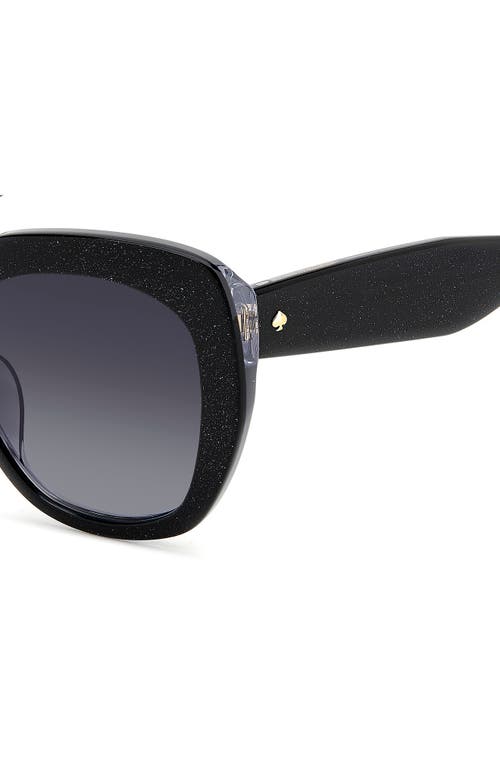 KATE SPADE KATE SPADE NEW YORK WINSLET 55MM GRADIENT ROUND SUNGLASSES 