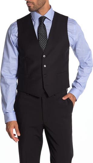 Wool-Blend Suiting Vest