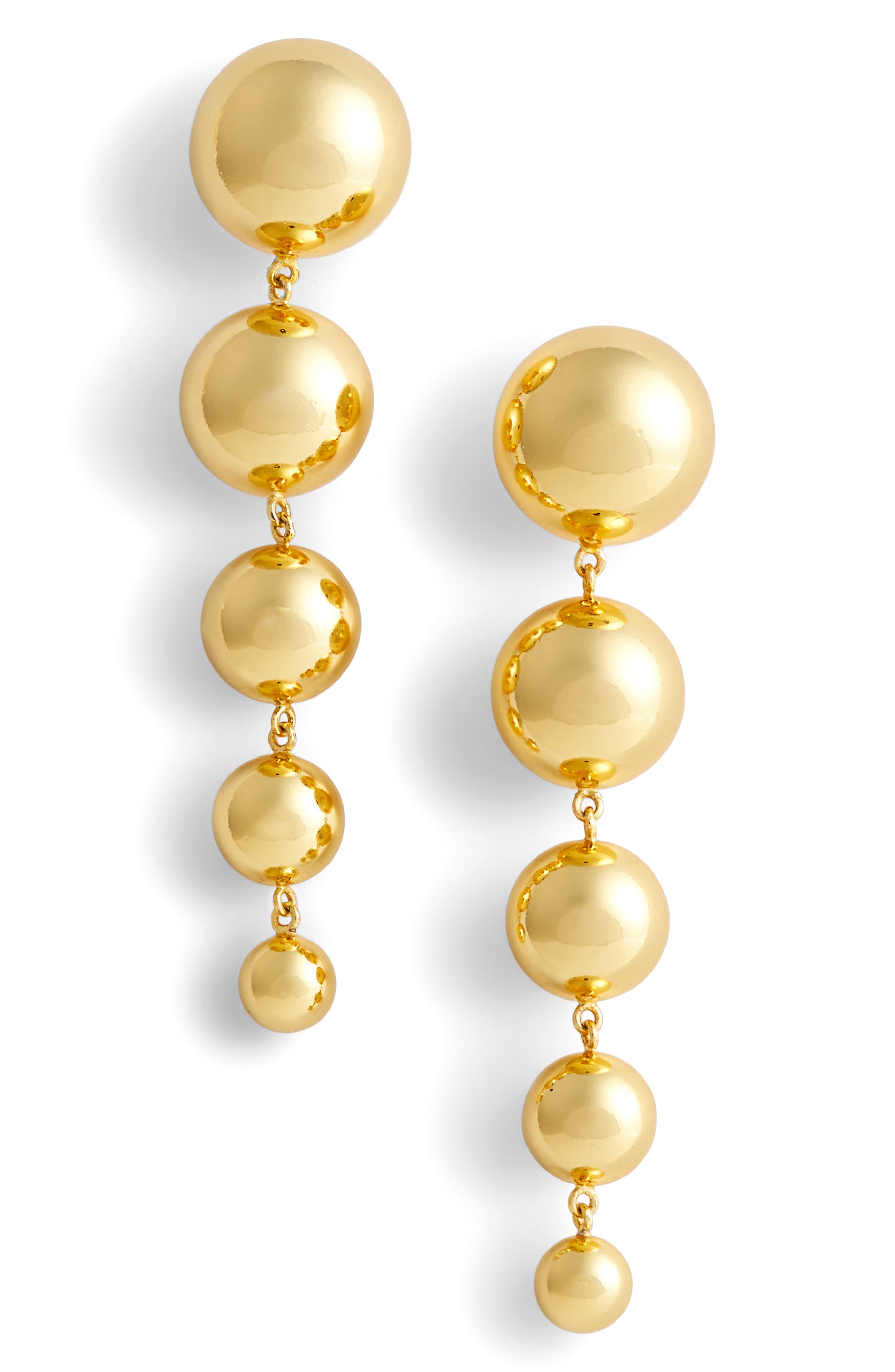 gorjana Newport Tiered Drop Earrings Nordstrom