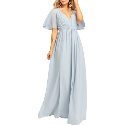 Show Me Your Mumu Emily Maxi Dress, Blue