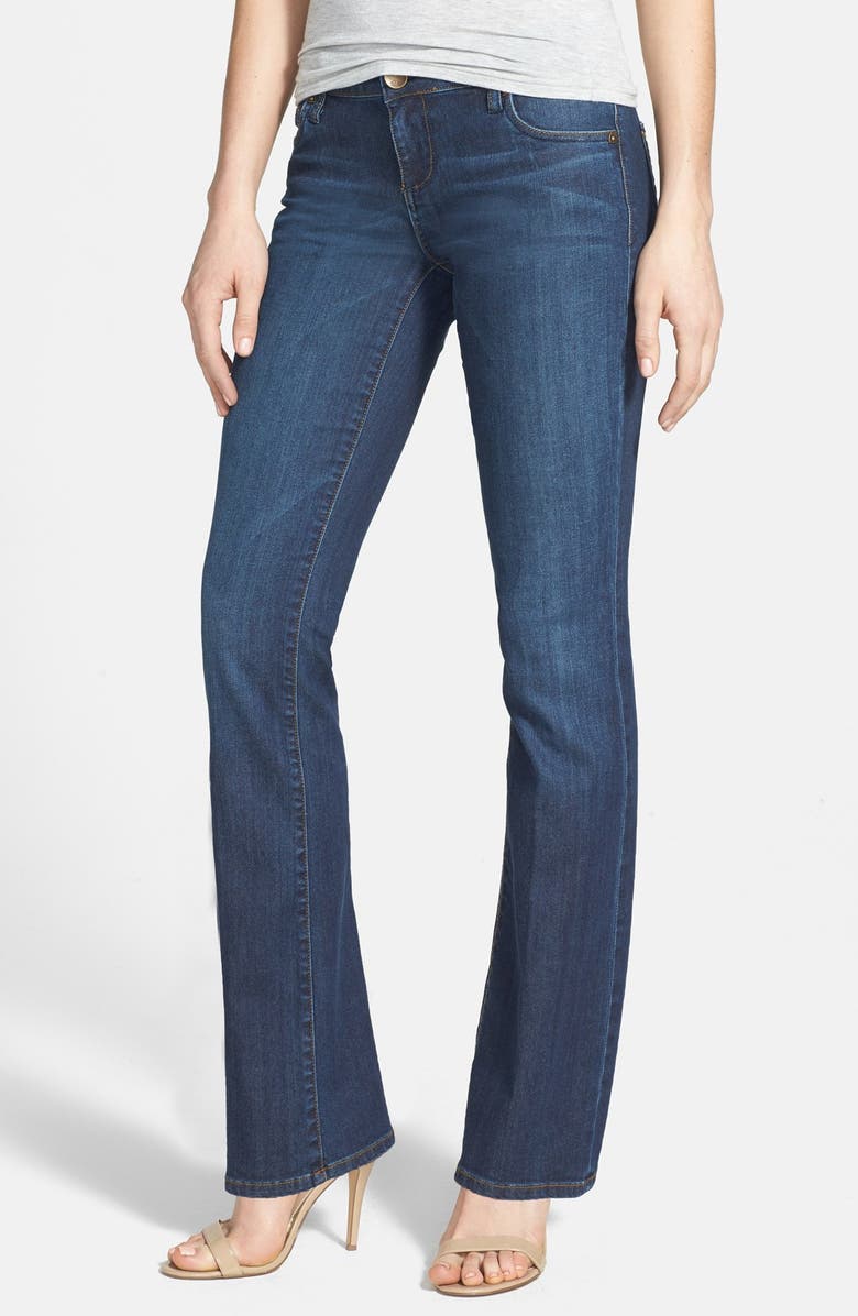 KUT from the Kloth 'Farrah' Baby Bootcut Jeans (Whim) (Short) | Nordstrom