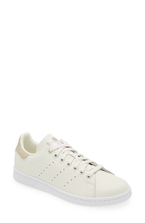 adidas Primegreen Stan Smith Sneaker Off White/Beige/Silver at Nordstrom,