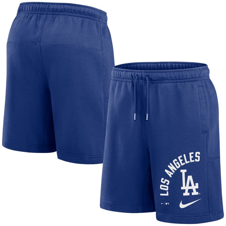 Shop Nike Royal Los Angeles Dodgers Arched Kicker Shorts