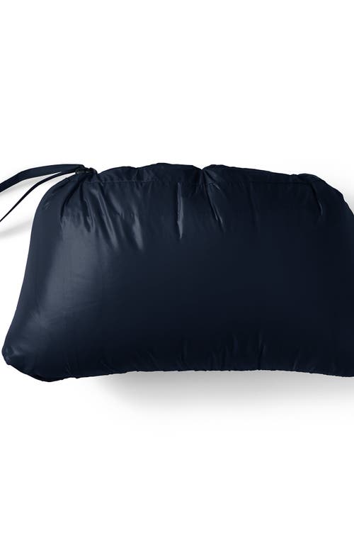 LANDS' END LANDS' END WANDERWEIGHT ULTRALIGHT PACKABLE HOODED DOWN JACKET