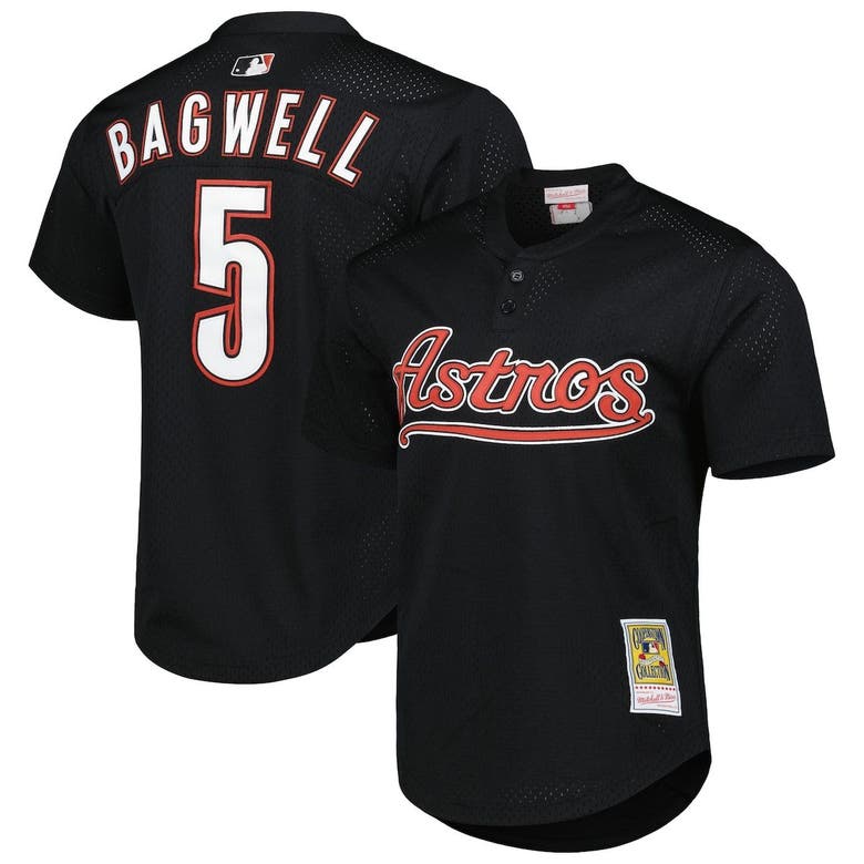 Jeff Bagwell Signed Houston Astros Mitchell & Ness Mesh Jersey