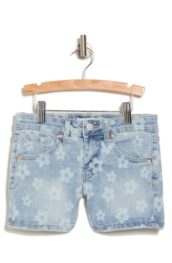 Shop Ymi Kids' Daisy Shorts In All Over Potassium