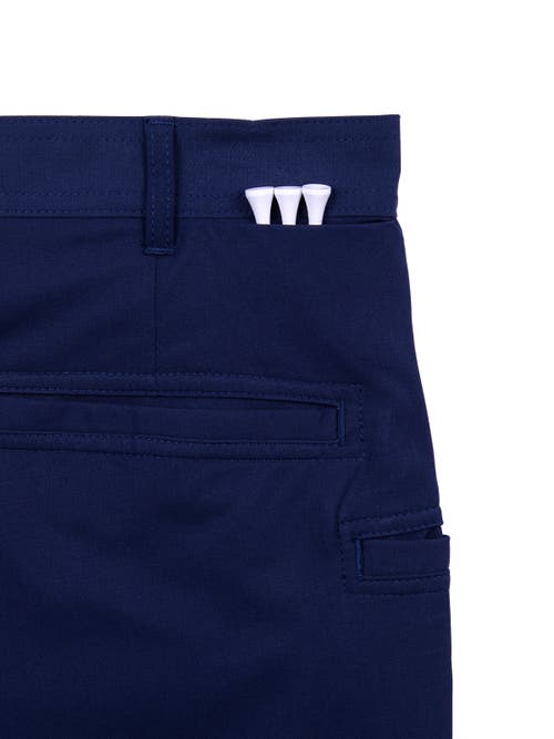 Construct Con.struct Solid Flat Front Performance Shorts In Midnight