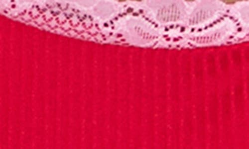 BEACH RIOT BEACH RIOT SOLEIL RIB LACE TRIM SIDE TIE BIKINI BOTTOMS 