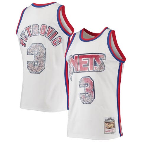 Isiah Thomas Detroit Pistons Mitchell & Ness 1996-97 Hardwood Classics NBA  75th Anniversary Diamond Swingman Jersey - Blue