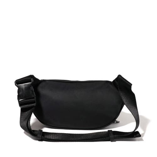 Shop Baggallini On The Go Belt Bag Waist Pack In Black Twill