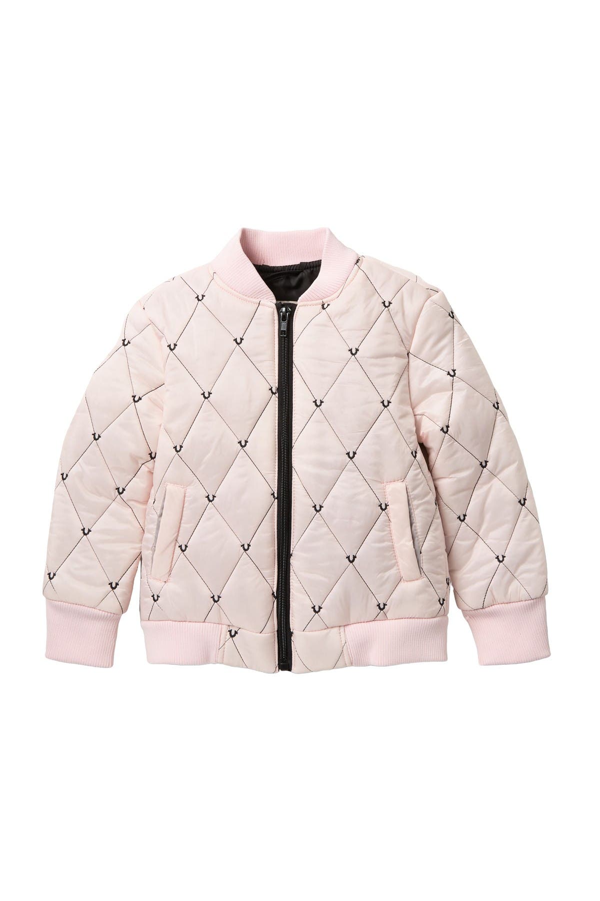 true religion quilted bomber jacket