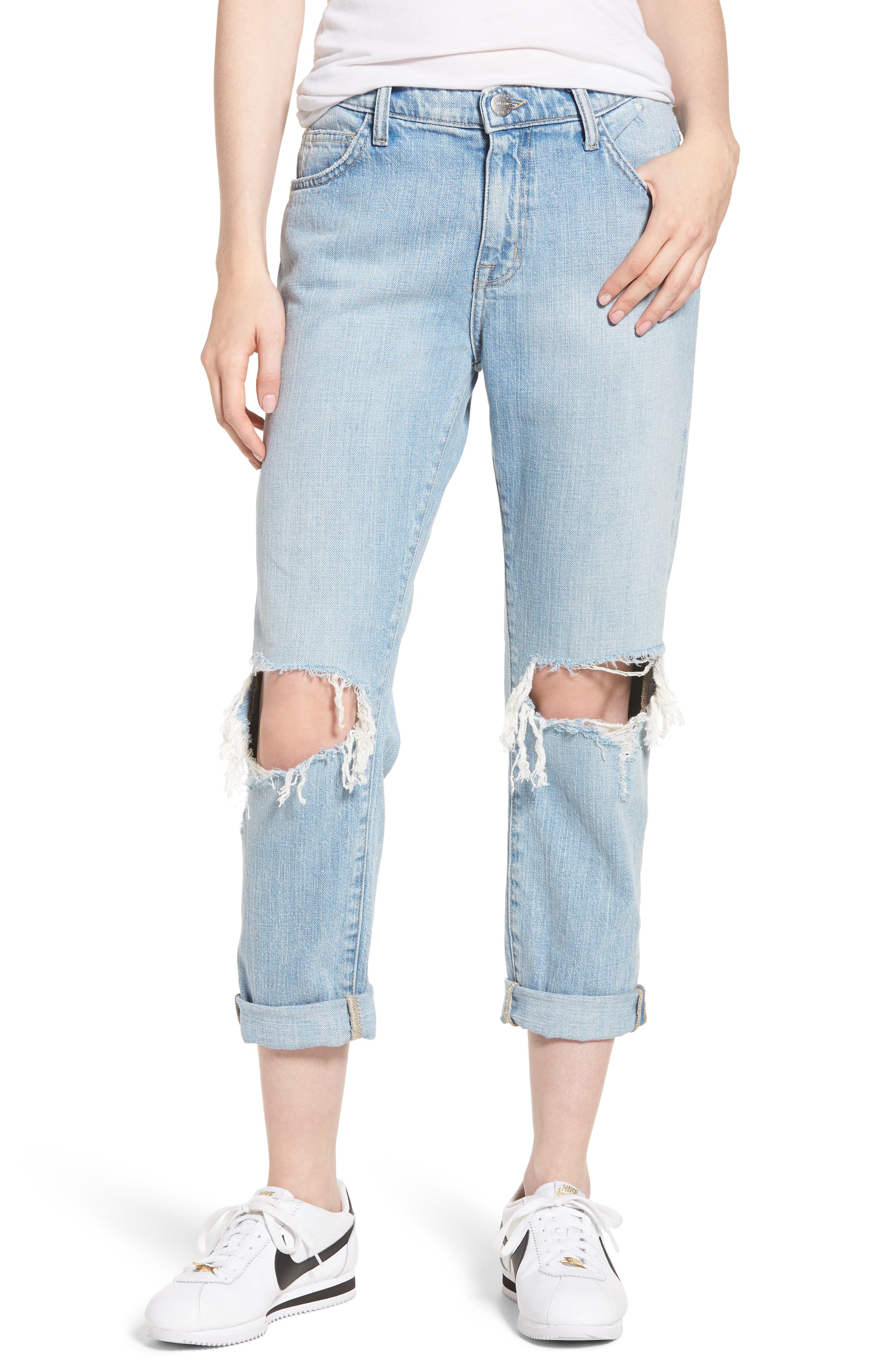 current elliott distressed jeans