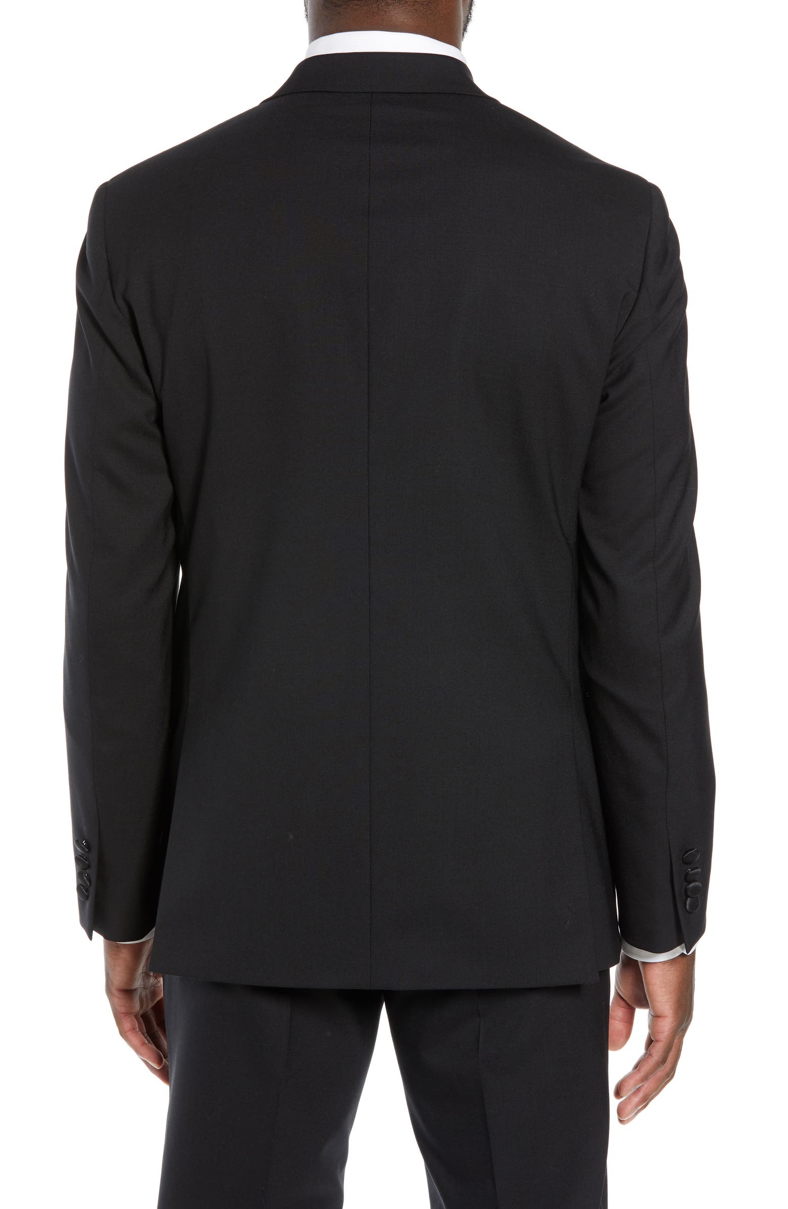 Nordstrom Men's Shop Trim Fit Stretch Wool Tuxedo Jacket | Nordstrom