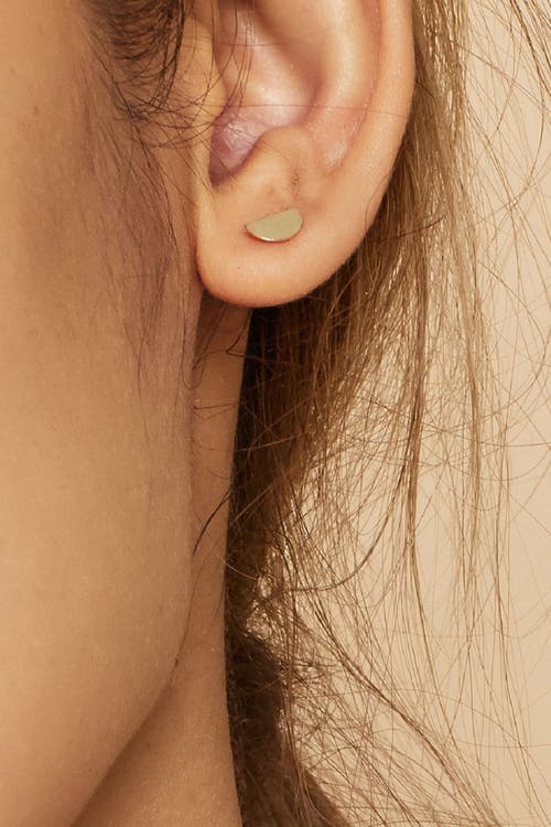 Oradina 14k Yellow Gold Cabana Studs In Yellow Gold