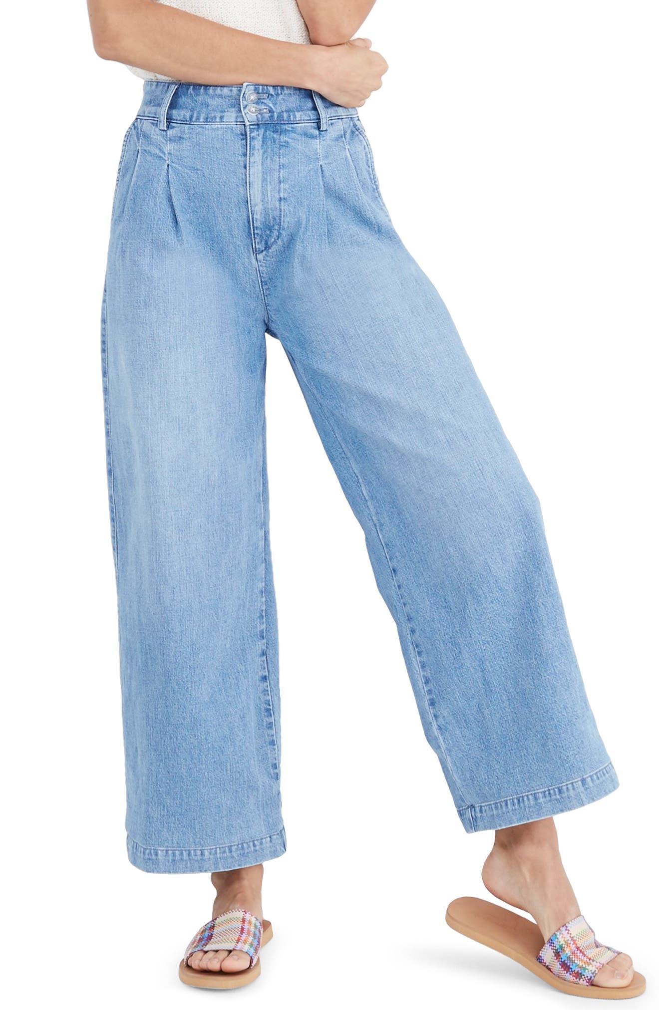 nordstrom rack wide leg jeans