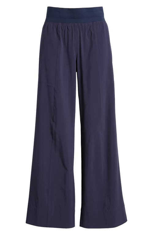 Shop Nz Active By Nic+zoe Tech Stretch Flare Pants In Ink