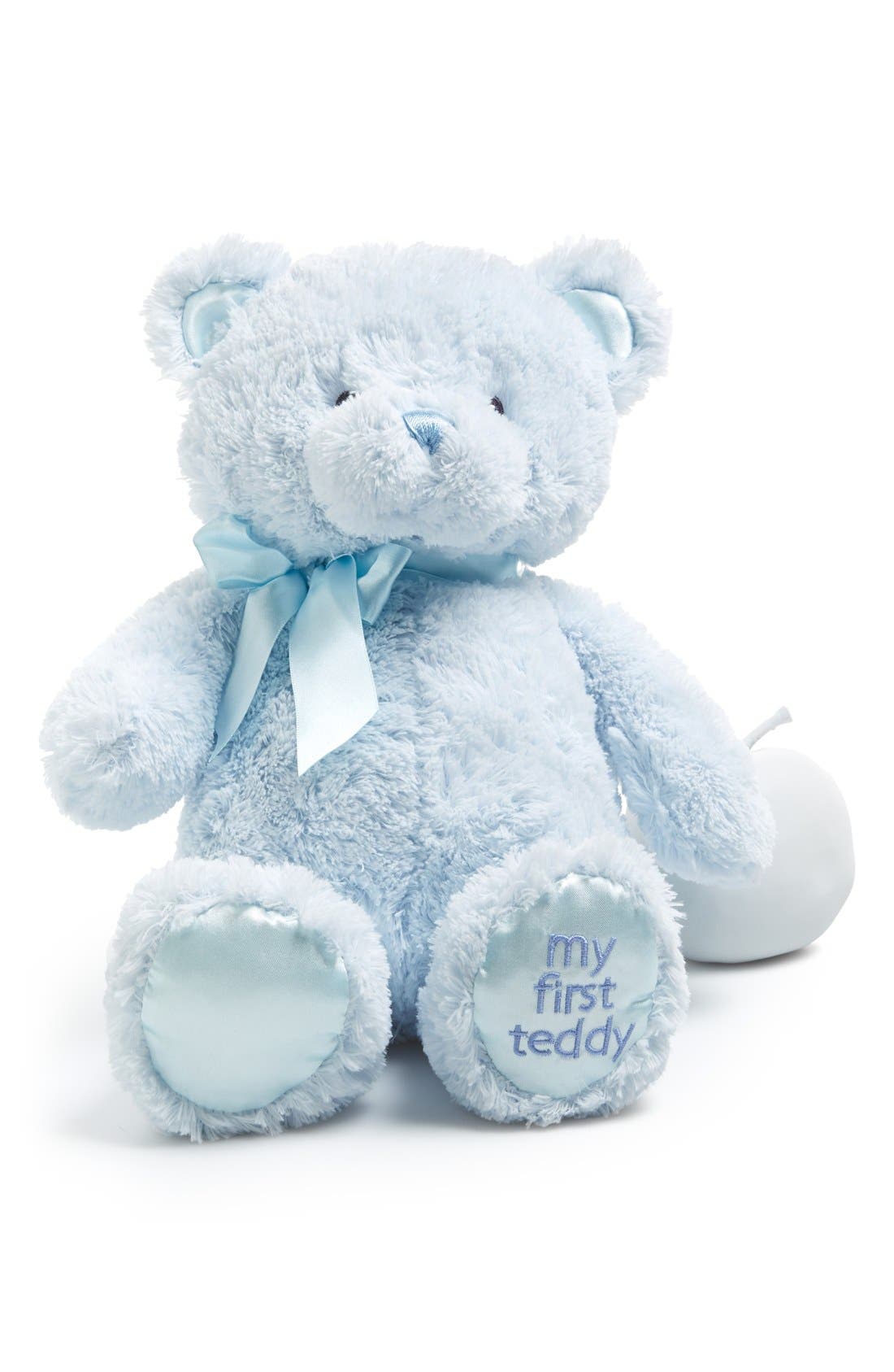 BNWT Korimco Nursery Collection Baby's 1st Bear Boys First Teddy Soft Toy 