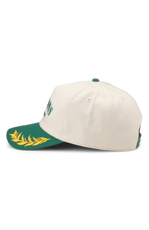 Shop American Needle Club Snapback Baseball Cap In Ivory-kelly