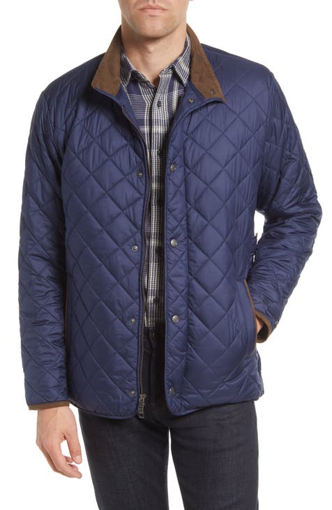 Lightweight Quilted Jacket-Royal Blue