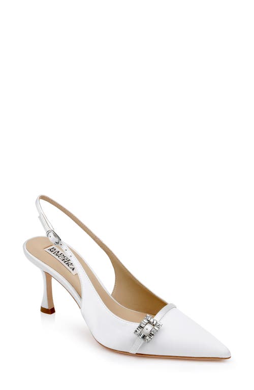 BADGLEY MISCHKA BADGLEY MISCHKA COLLECTION ANNMARIE SLINGBACK POINTED TOE PUMP