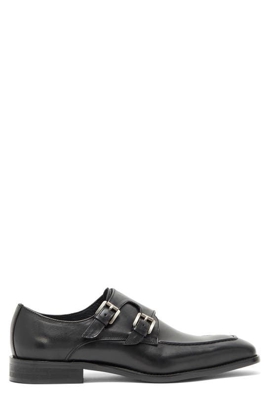 Maison Forte Newport Double Monk Strap Shoe In Black | ModeSens