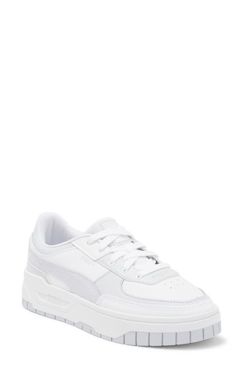 Puma Cali Dream Platform Sneaker White-Silver Mist at Nordstrom,