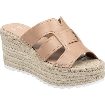 Marc Fisher Ltd Robbyn Espadrille Wedge Sandal, Beige
