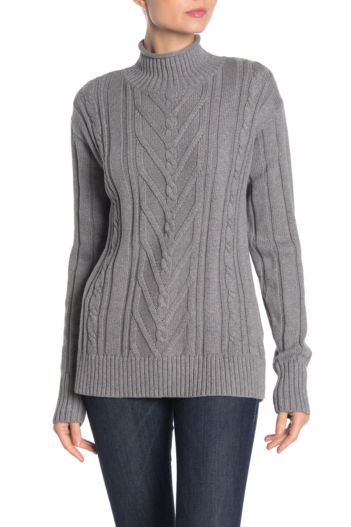 j crew mock neck sweater
