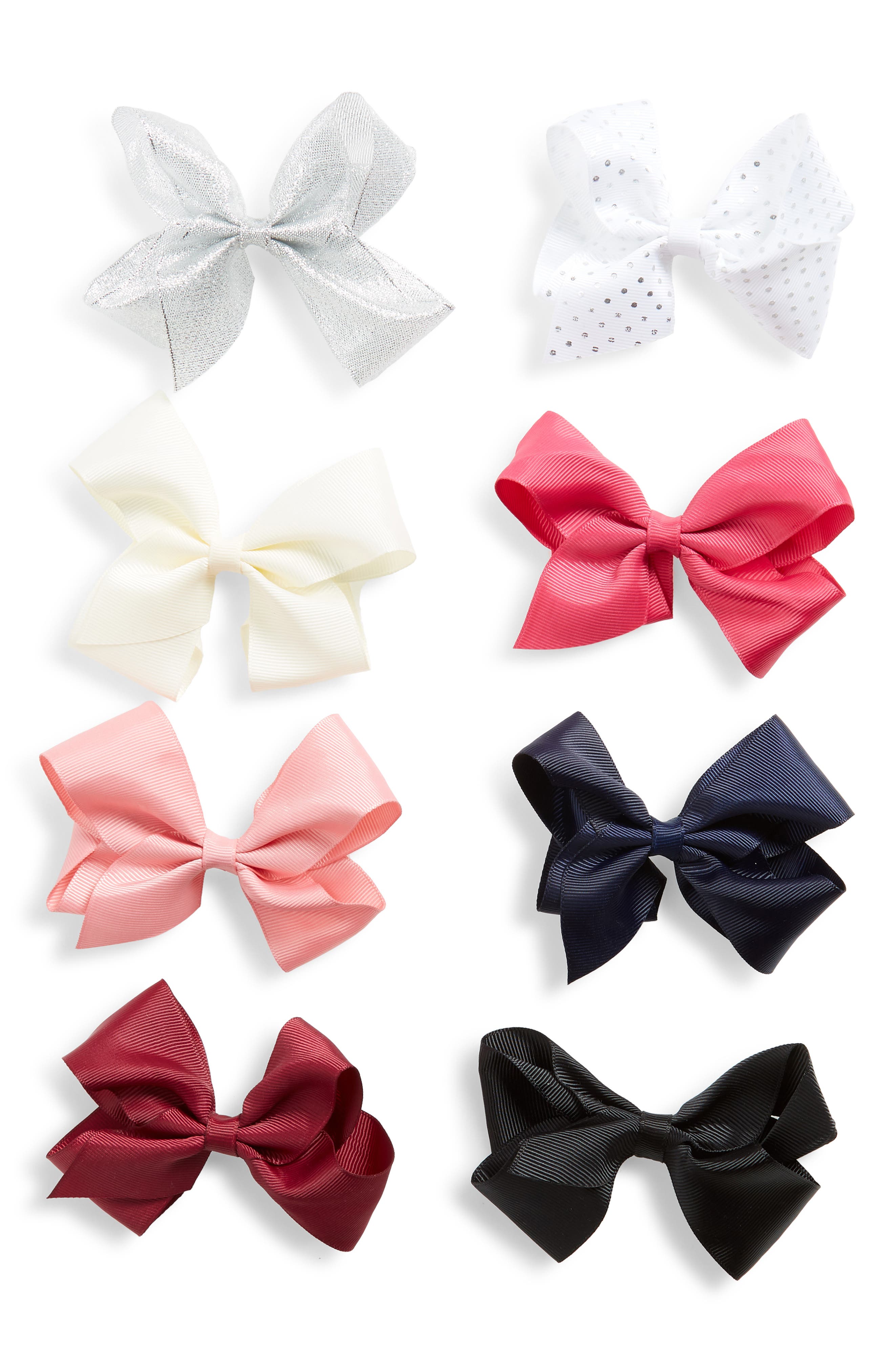 Capelli New York 8Pack Bow Hair Clips Nordstrom