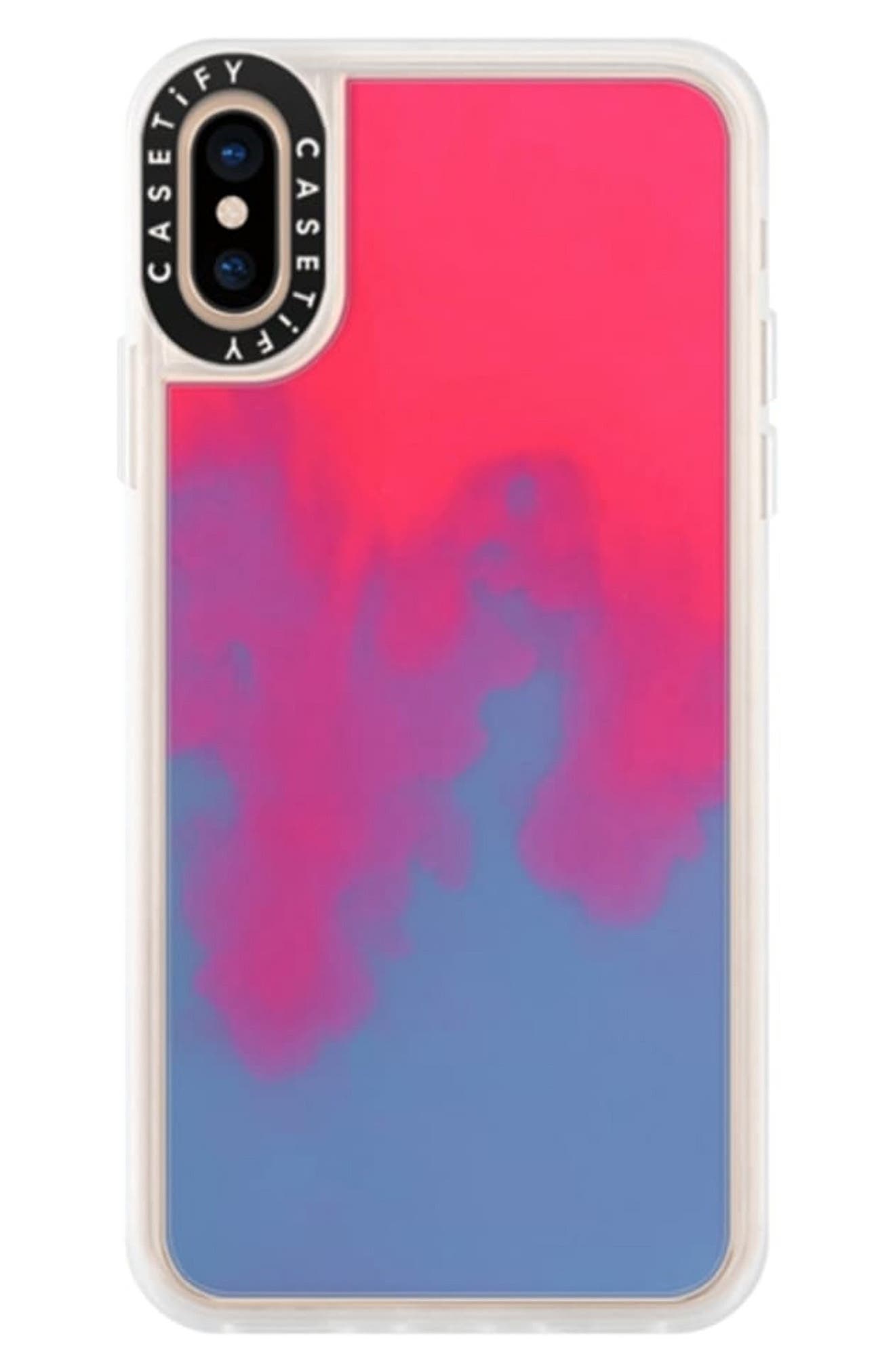 CASETiFY Neon Sand iPhone XS/XR Case in Exxxtra at Nordstrom