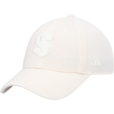 Men's adidas Deep Sea Blue Seattle Kraken Team Circle Slouch Adjustable Hat
