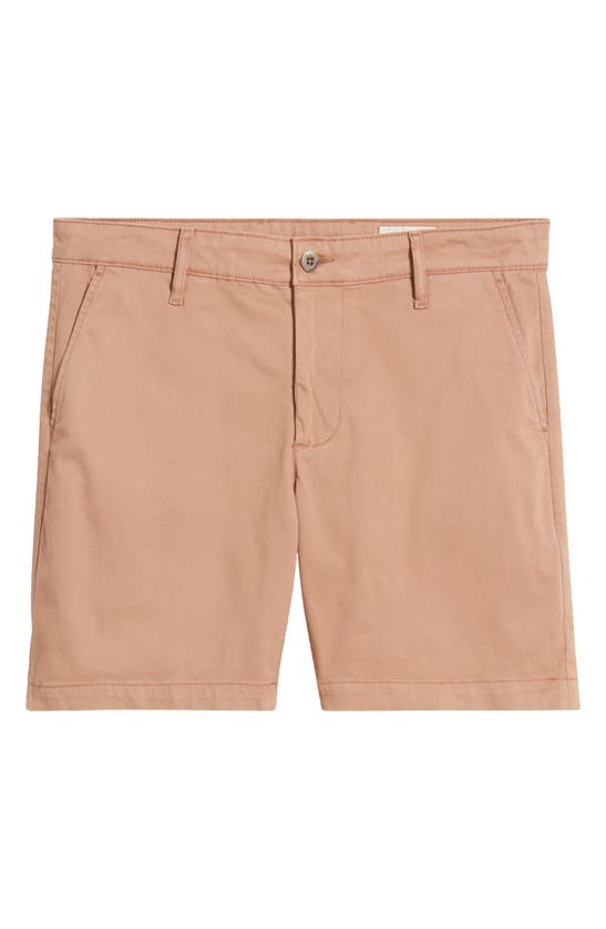Shop Ag Cipher 7-inch Chino Shorts In Sepia Sky