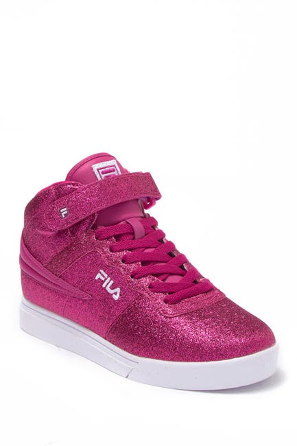 glitter fila trainers