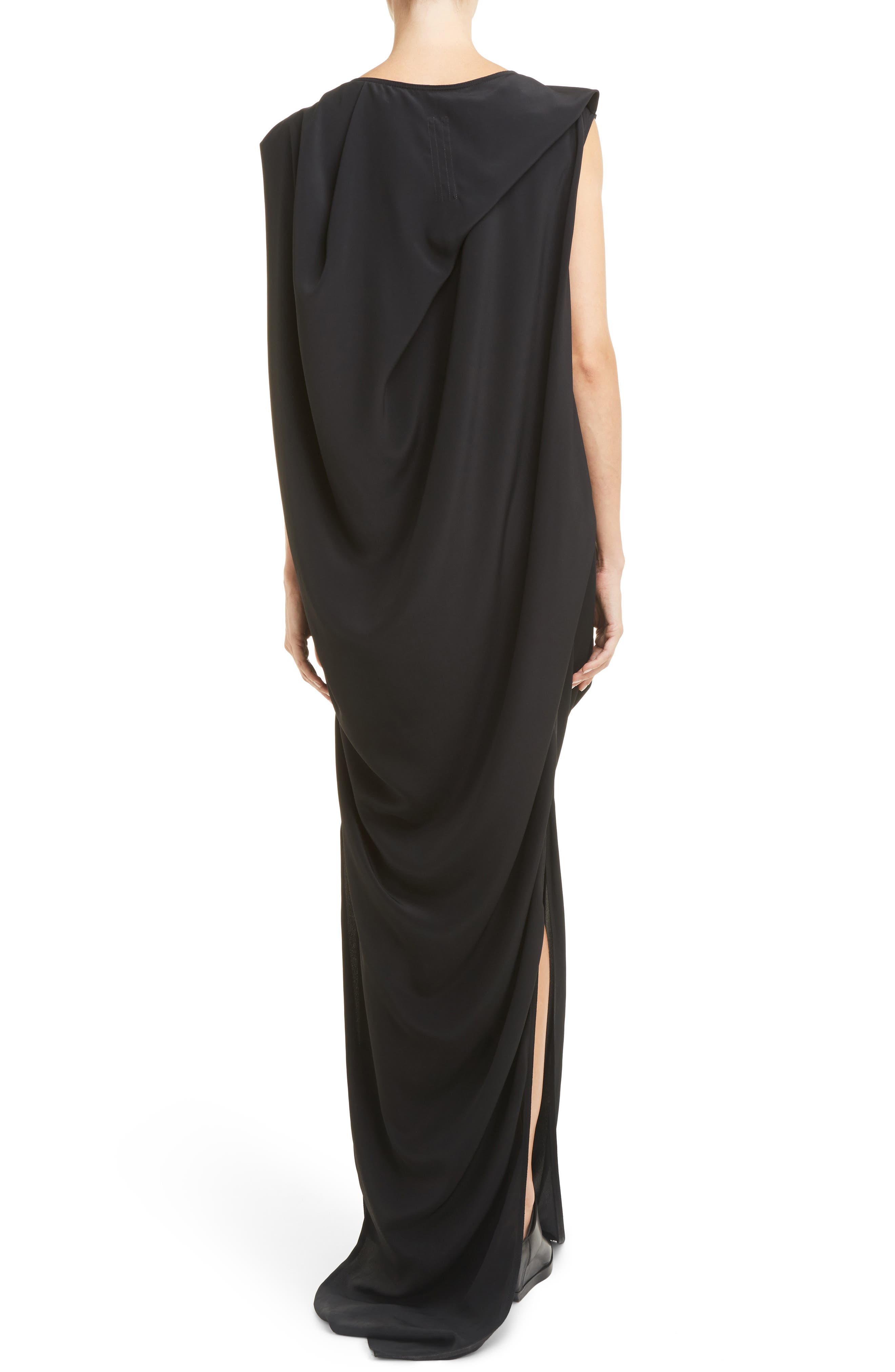 rick owens draped dress