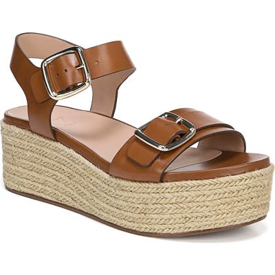 27 Edit Jovana Espadrille Platform Sandal, Brown