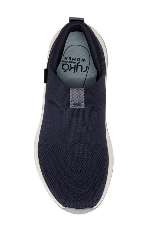 Shop Ryka Rykä Encore Knit Sneaker In Academy Blue