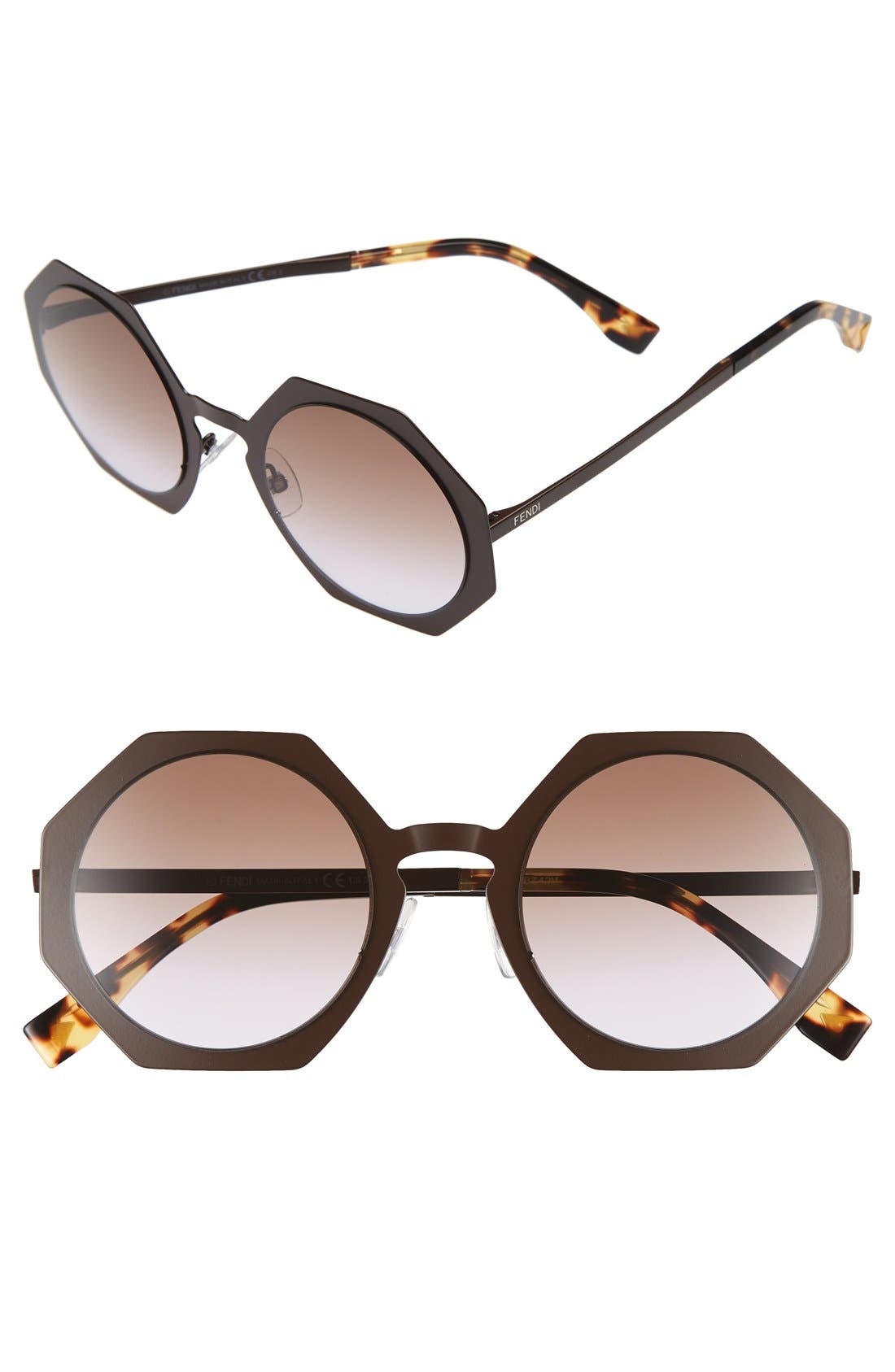 Fendi octagon sunglasses Clearance
